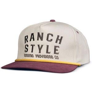 Sendero Provisions Western Ranch‎ Style Trucker Hat Canvas Cowgirl Retro Vintage